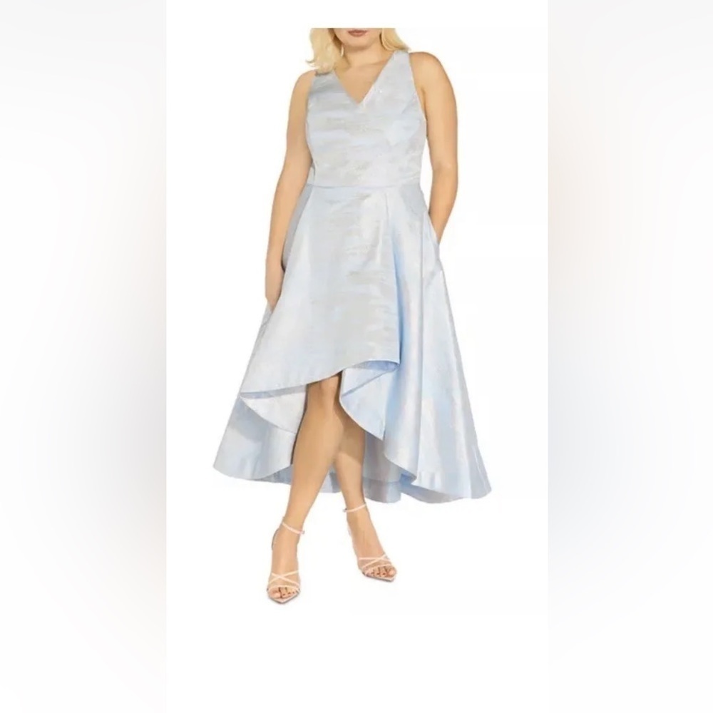 Adrianna Papell High-Low Cocktail Dress - Picture 5 of 16